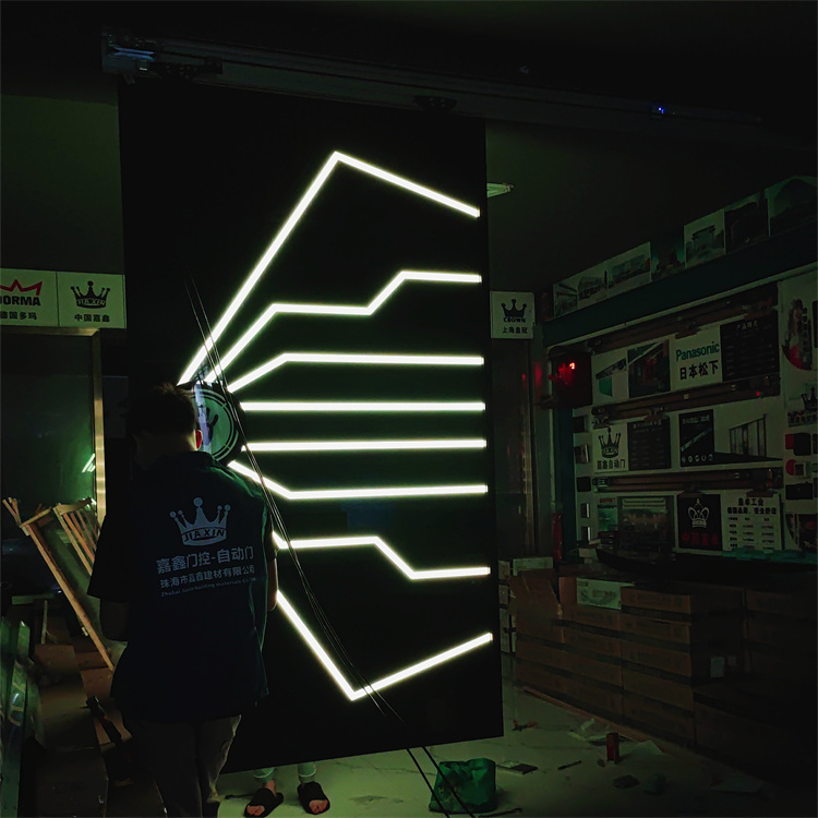 网红门 展厅门 掌纹门