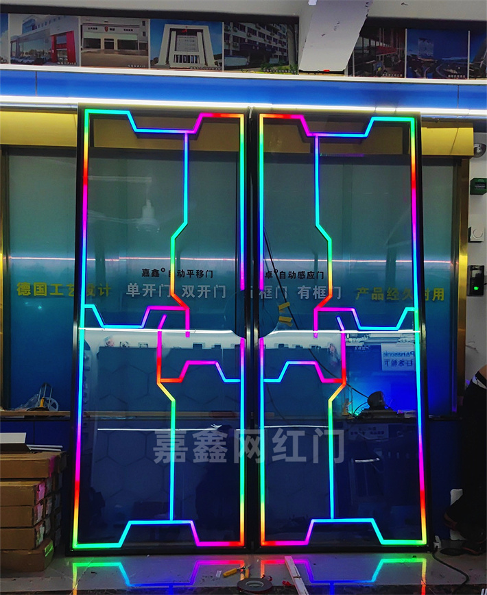 恩平市展厅自动门.jpg