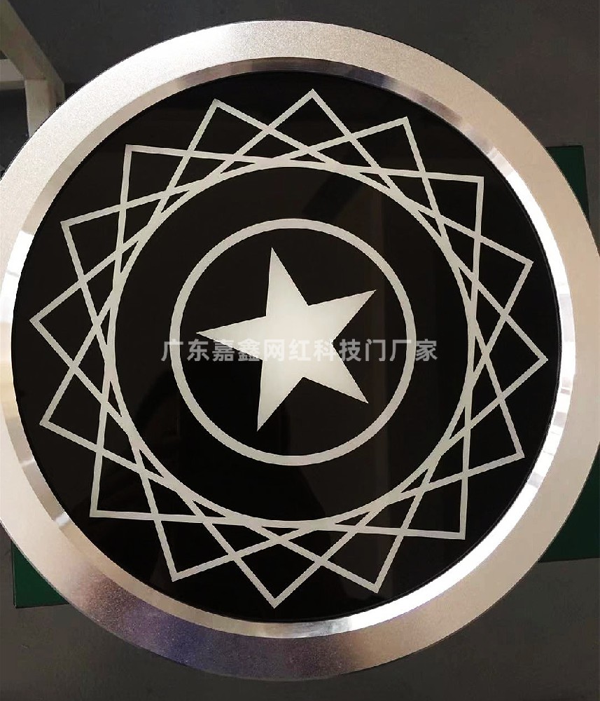 火锅厕所网红门 掌纹触摸自动门