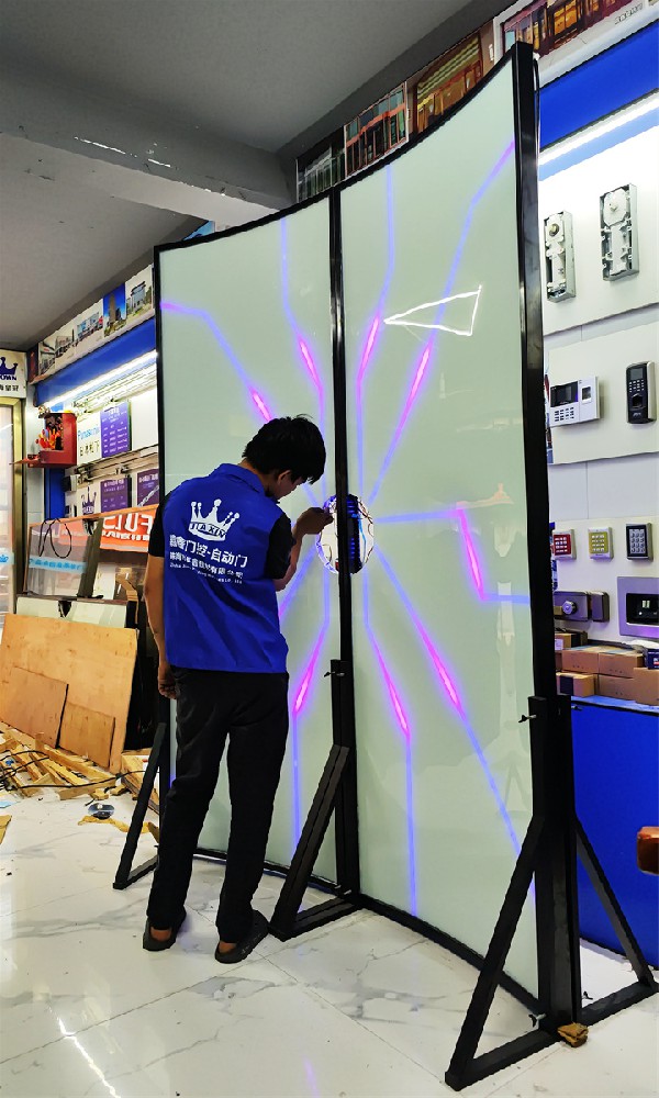 福建自动门 网红门