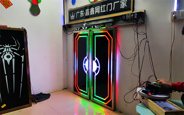 千层镜网红门 单向透视玻璃