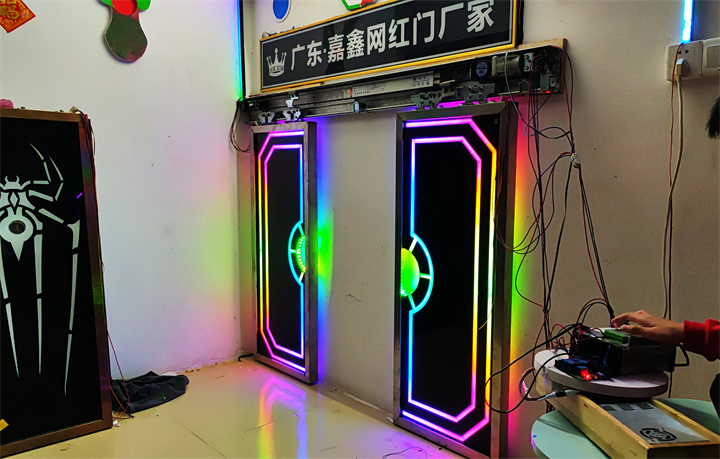 网红智能平移门