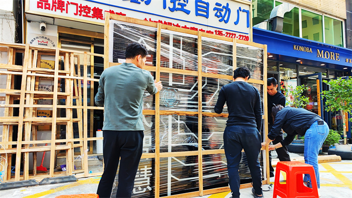 展馆科技自动门