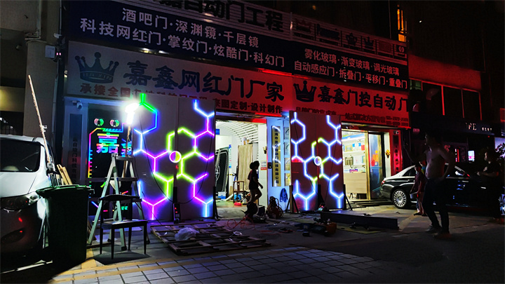 网红激光大门