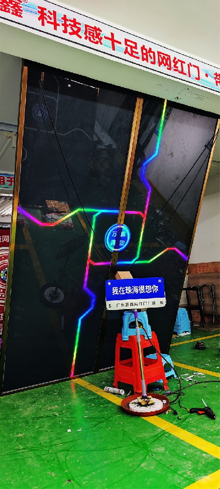 科技感造型十足的门