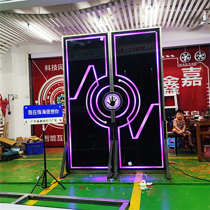 网红手部感应门