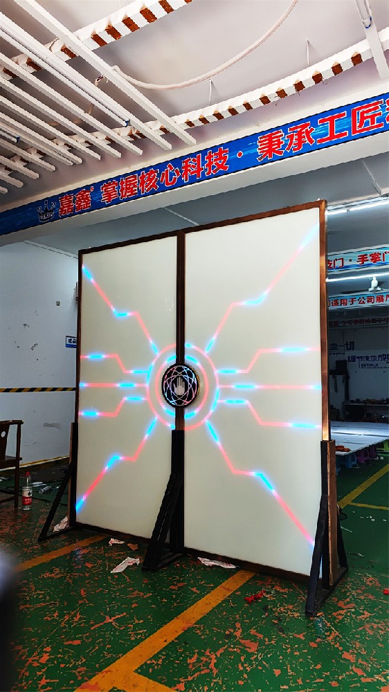 网红玻璃门