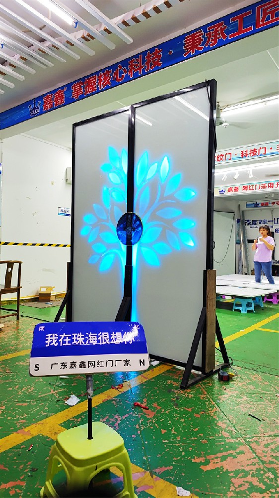 网红科技掌纹门