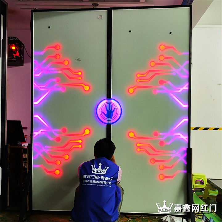 网红感应门设计