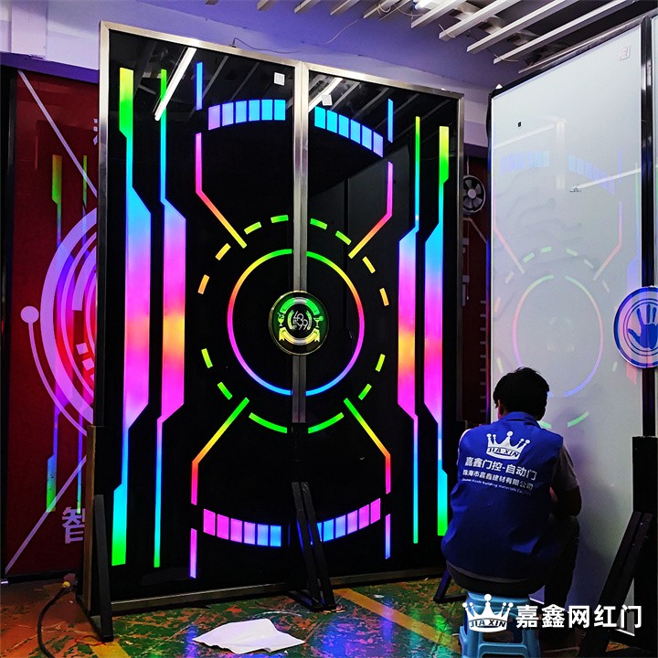 触摸科技感应门