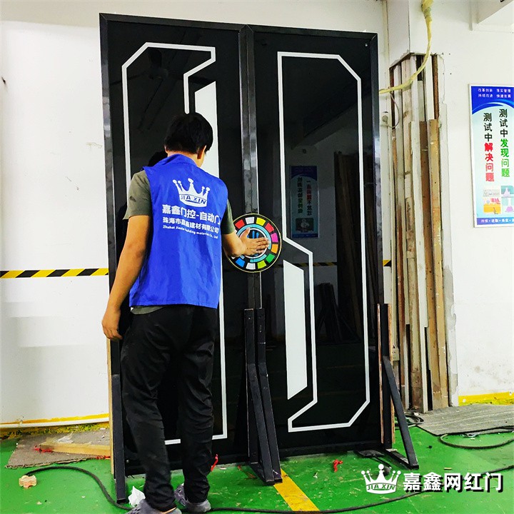 音乐餐吧感应门