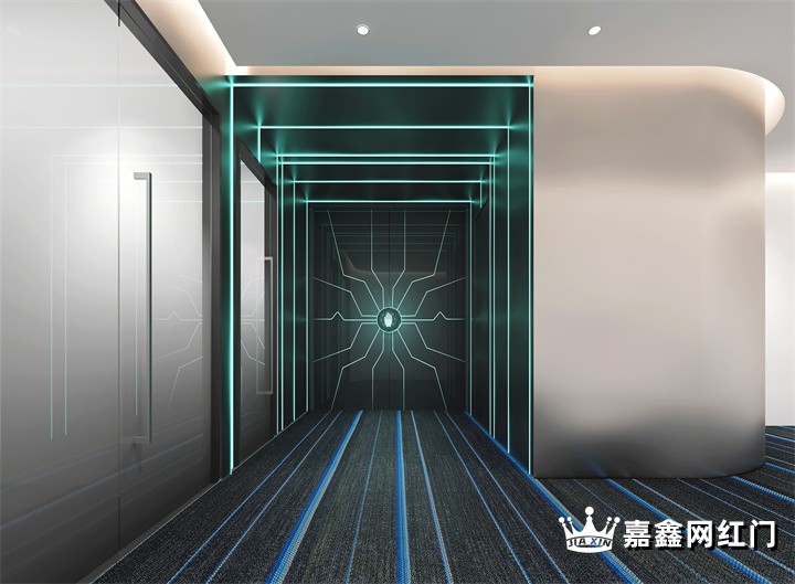 梦幻发光门手掌电竞门