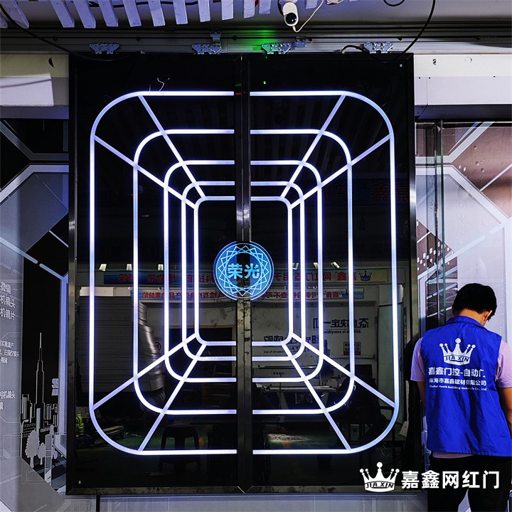 湛江网红门调试