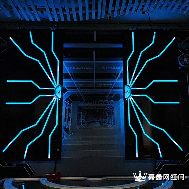 掌心自动门 网红电动科技门