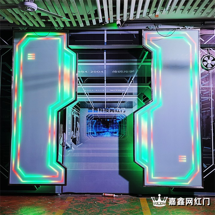 快手网红门,掌纹触摸电动门